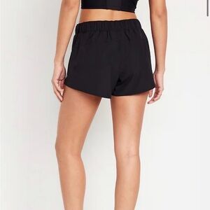Women's Black Active Shorts
